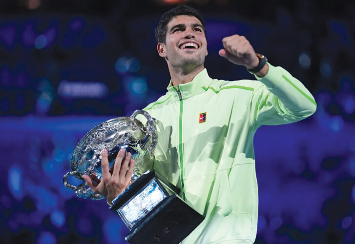 Carlos Alcaraz completes career tennis Grand Slam